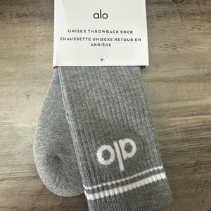 ALO Yoga Classic Gray Socks